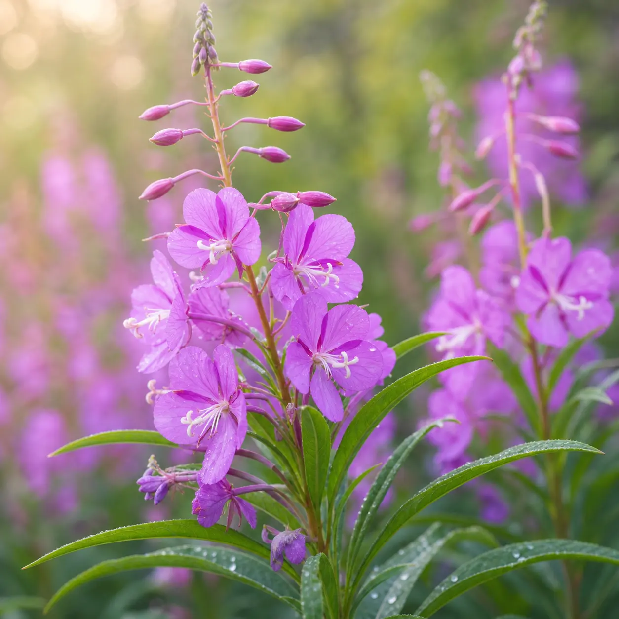 Epilóbio (Epilobium parviflorum)